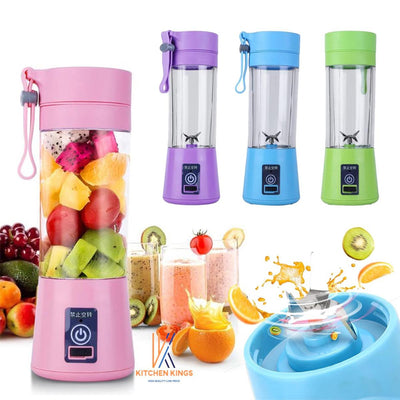 USB Rechargeable Juicer Blender 6 Blades